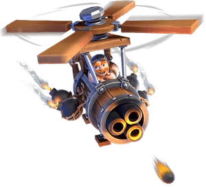 Clash of Clans Savaş Helikopteri