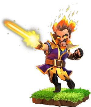 Clash of Clans Electrofire Wizard