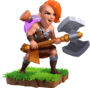 Clash of Clans Süper Valkyrie