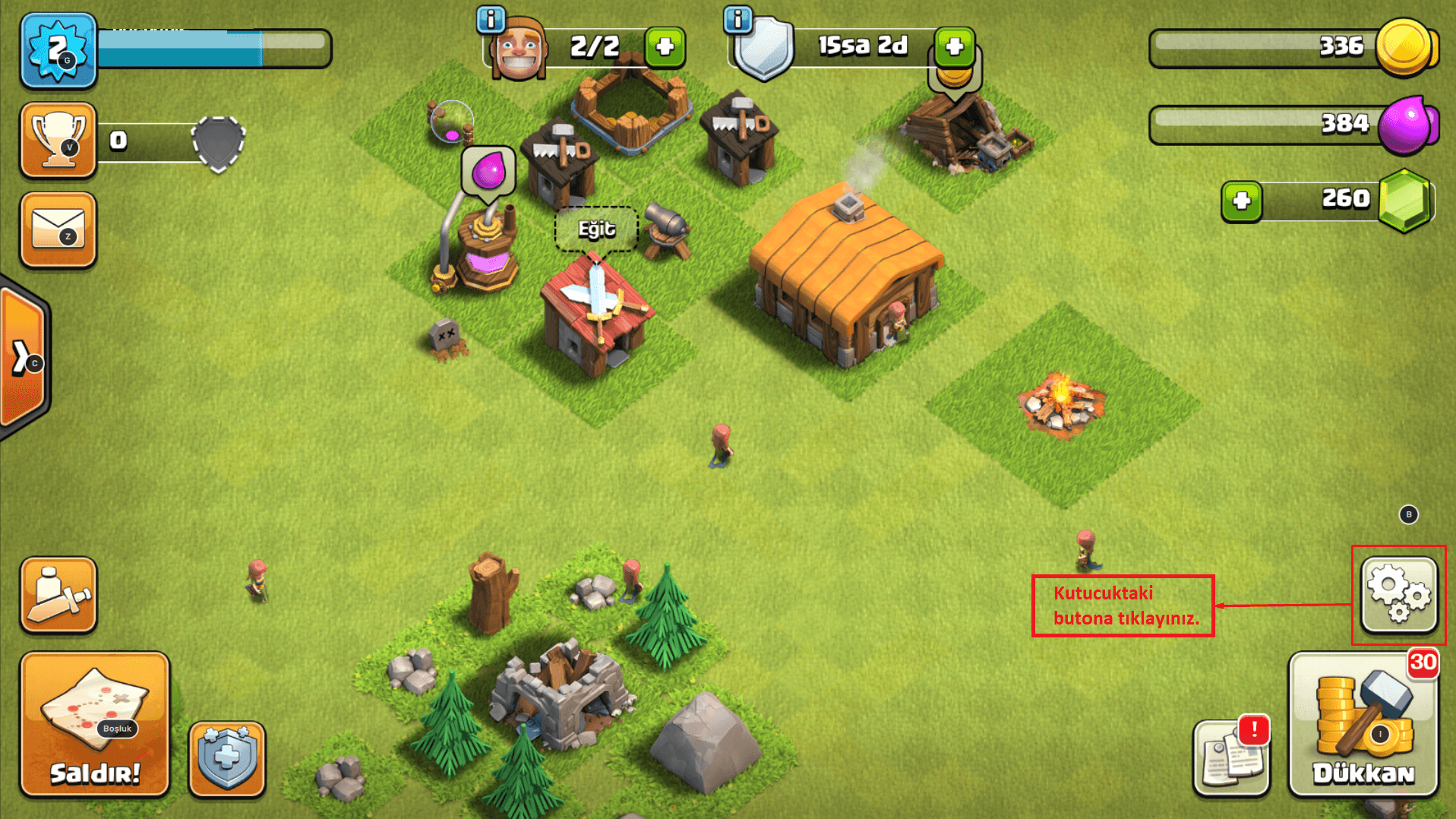 Clash of Clans Supercell Bağlantısı #1