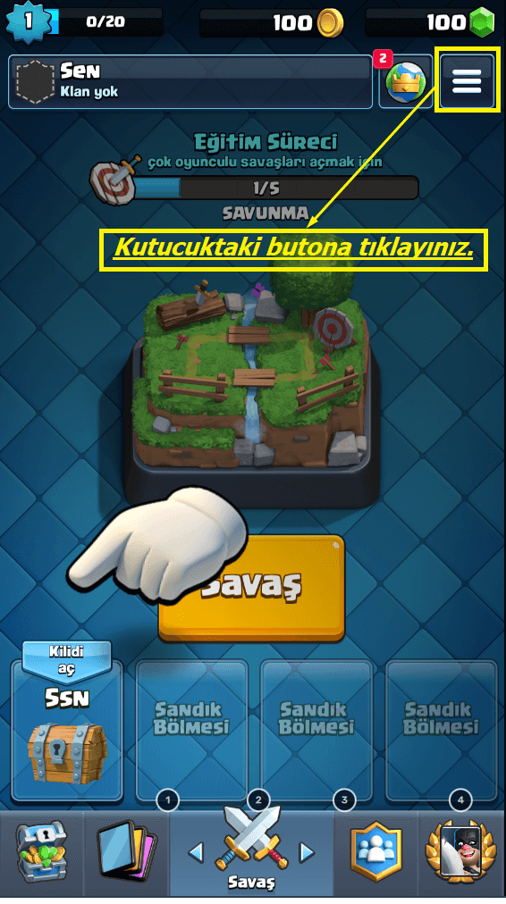 Clash Royale Supercell Bağlantısı #1